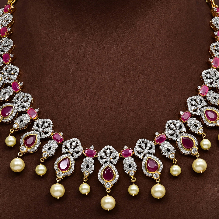 CZ Necklace Set