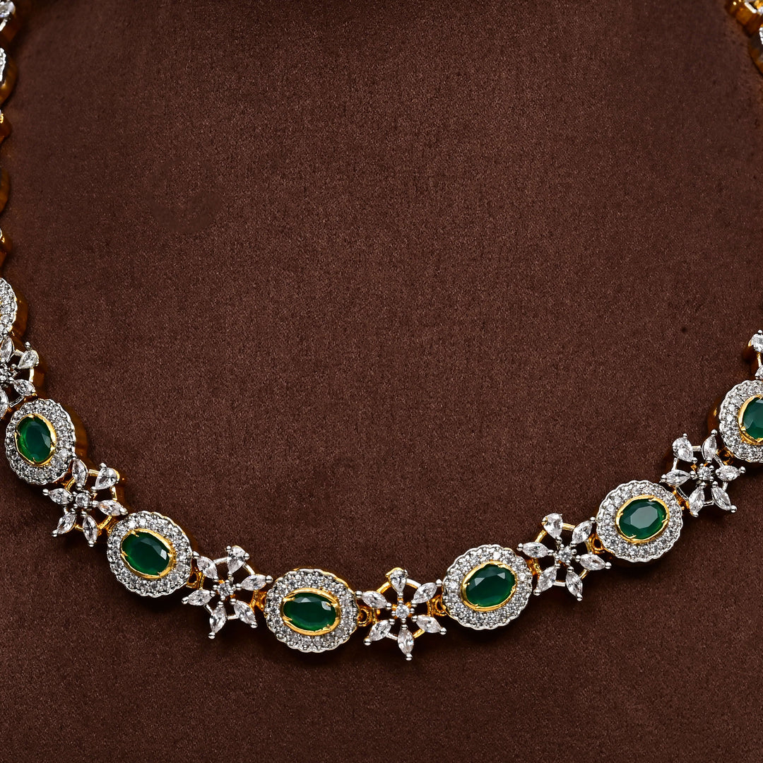CZ Necklace Set