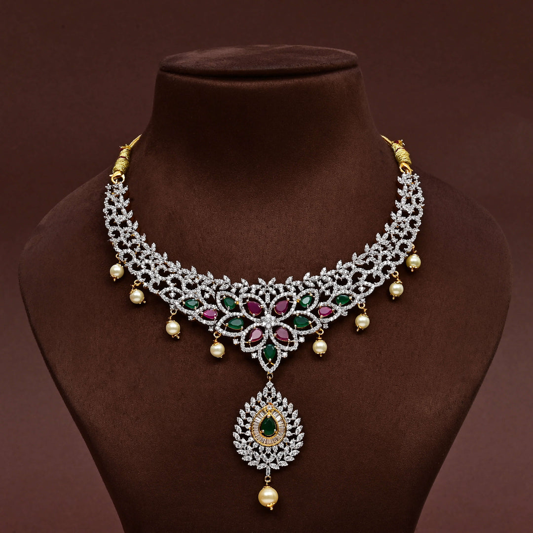 CZ Necklace Set