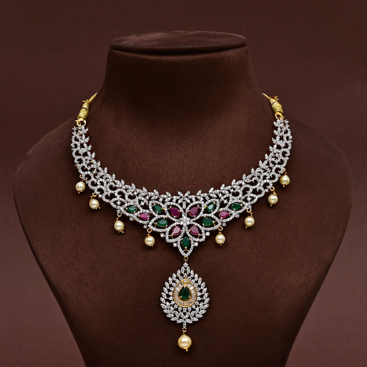 CZ Necklace Set