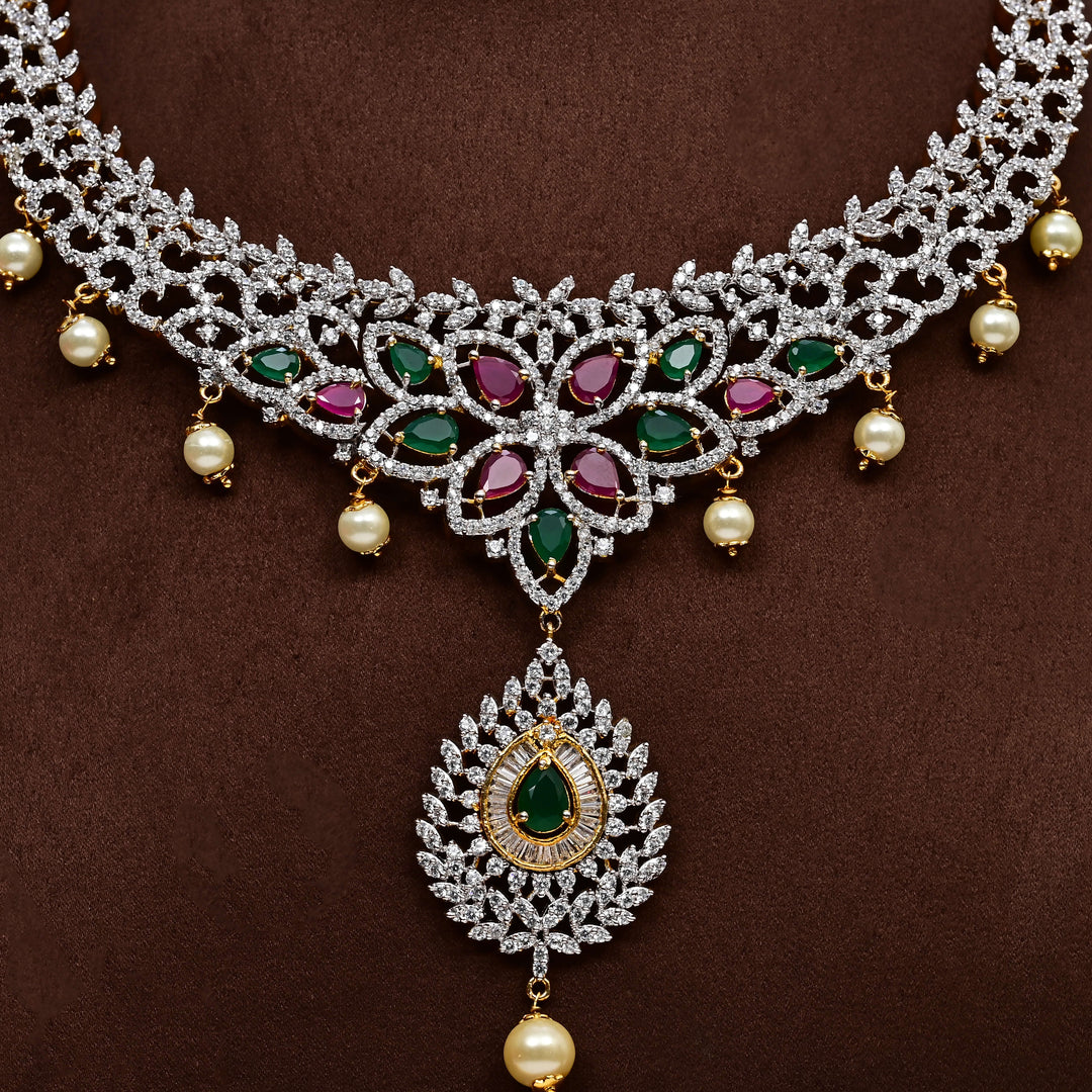 CZ Necklace Set