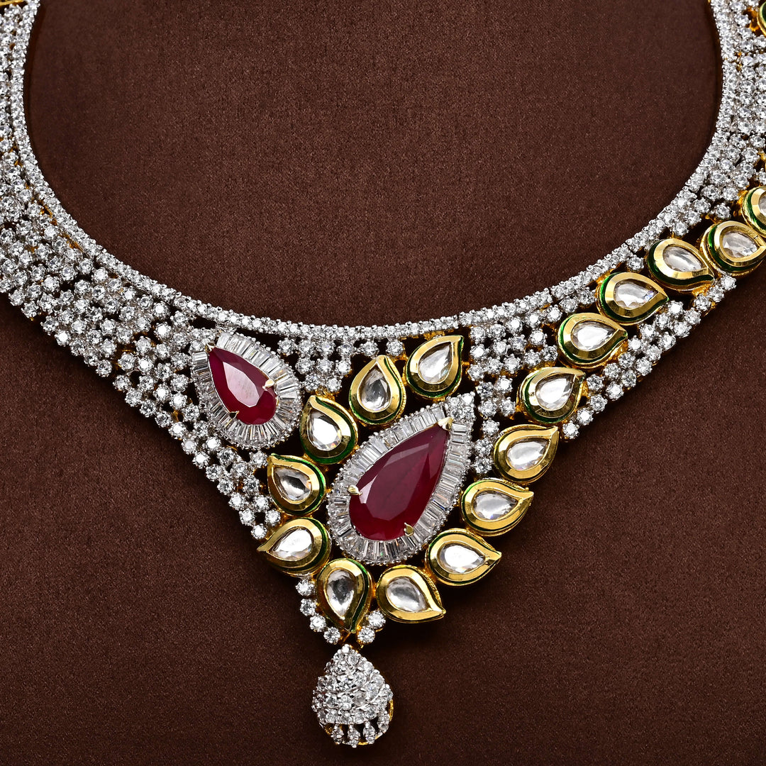 CZ Necklace Set