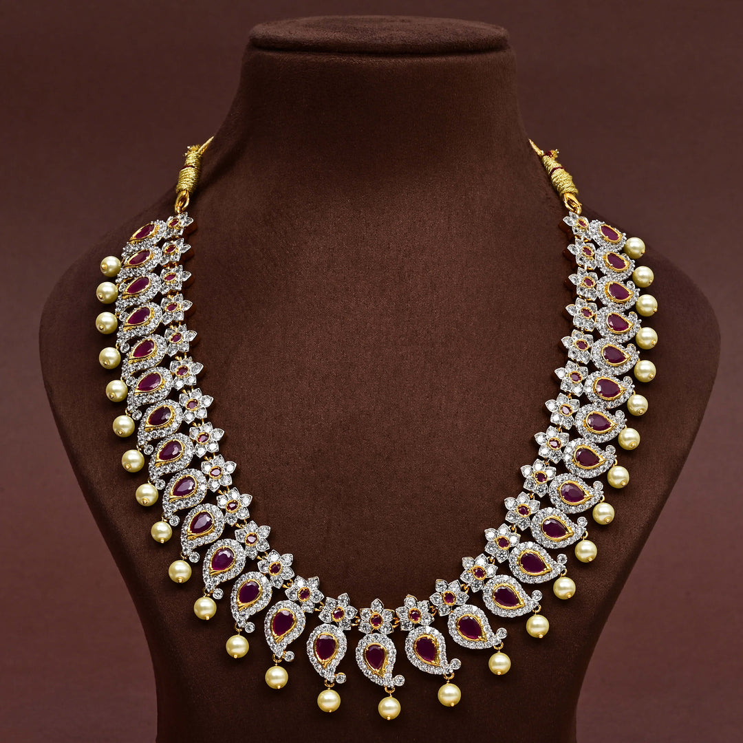 CZ Necklace Set