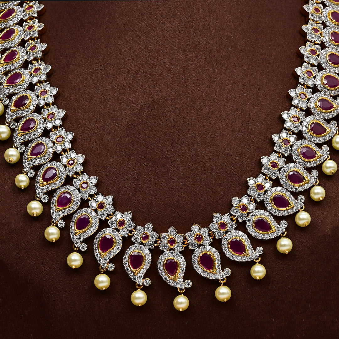 CZ Necklace Set