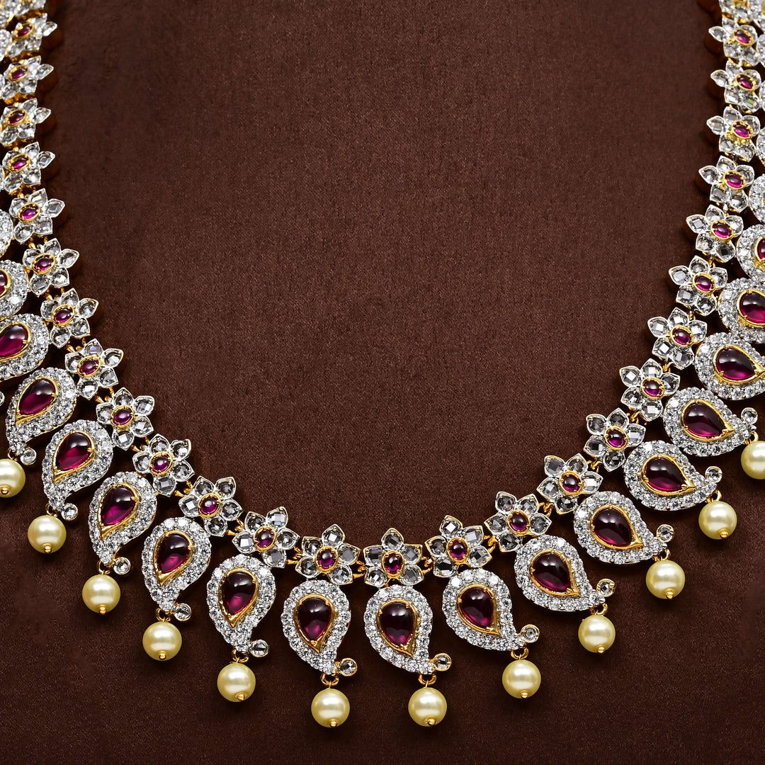 CZ Necklace Set