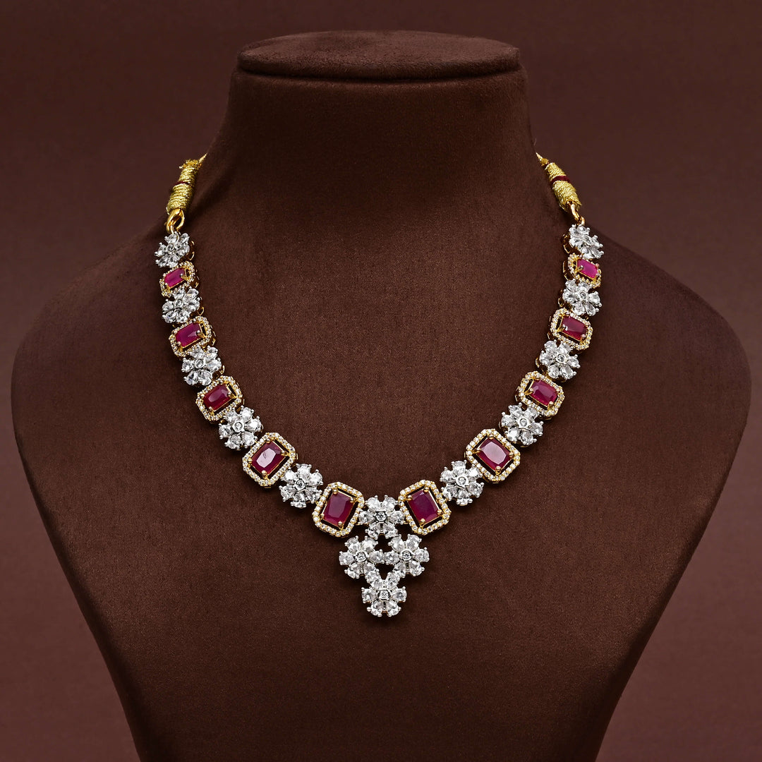 CZ Necklace Set