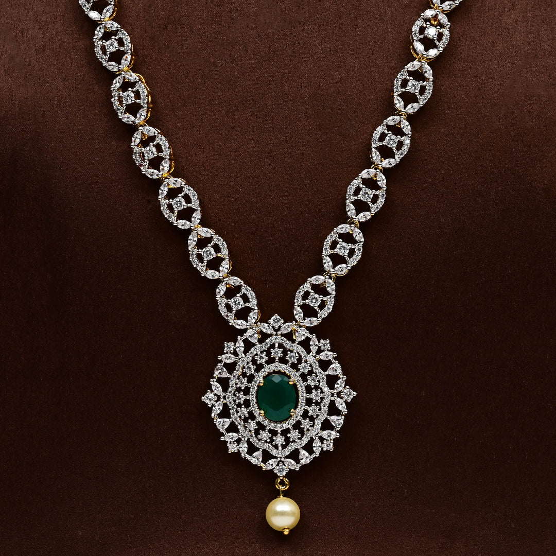 CZ Necklace Set