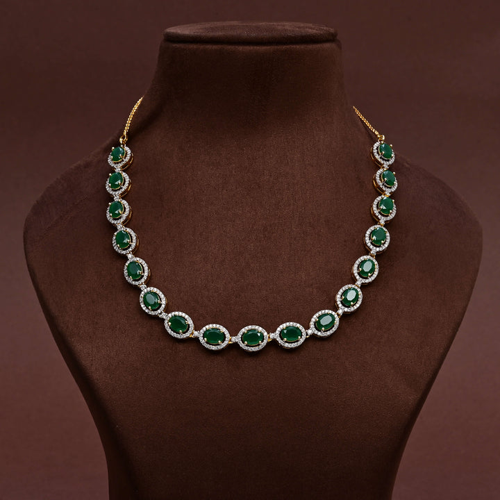 CZ Necklace Set