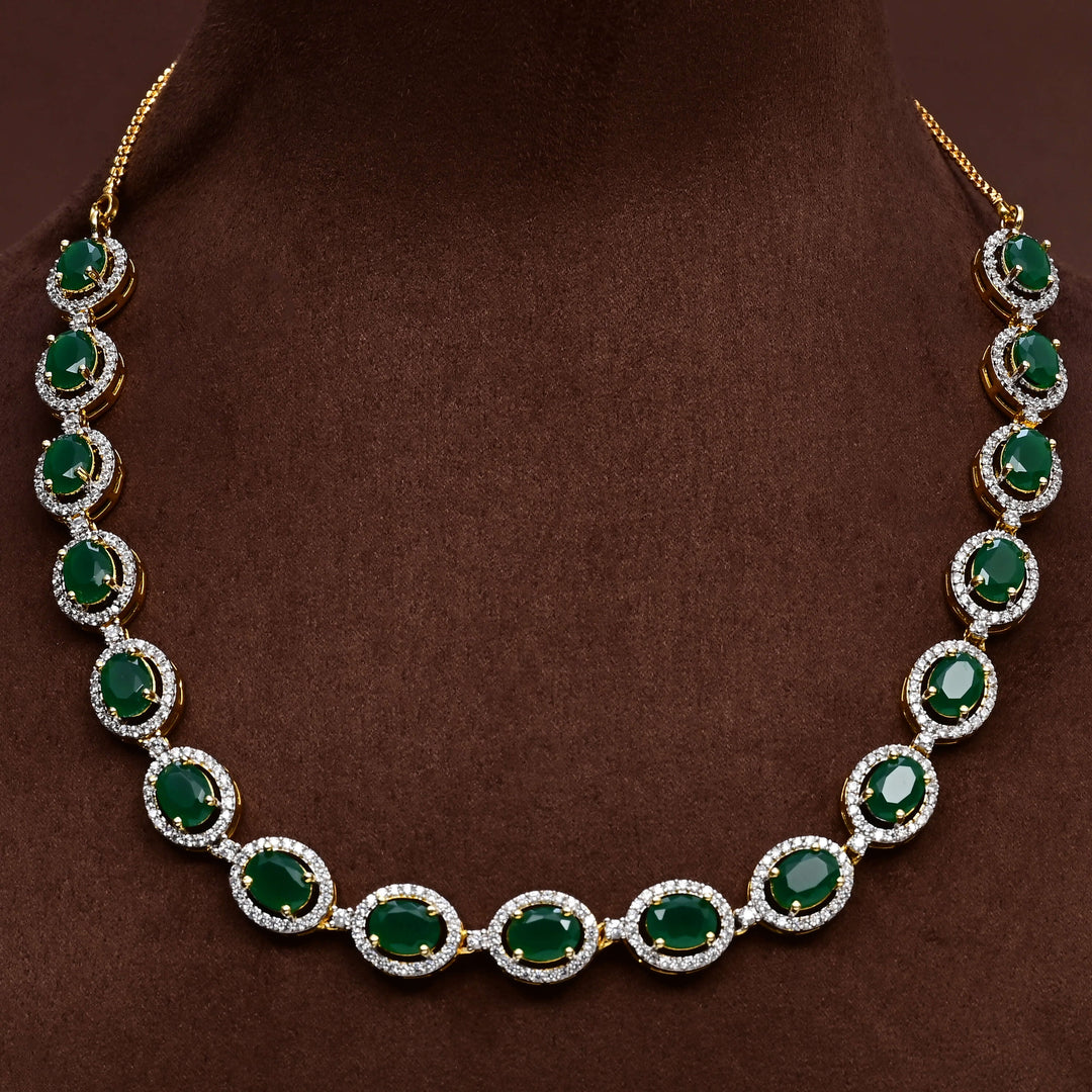 CZ Necklace Set