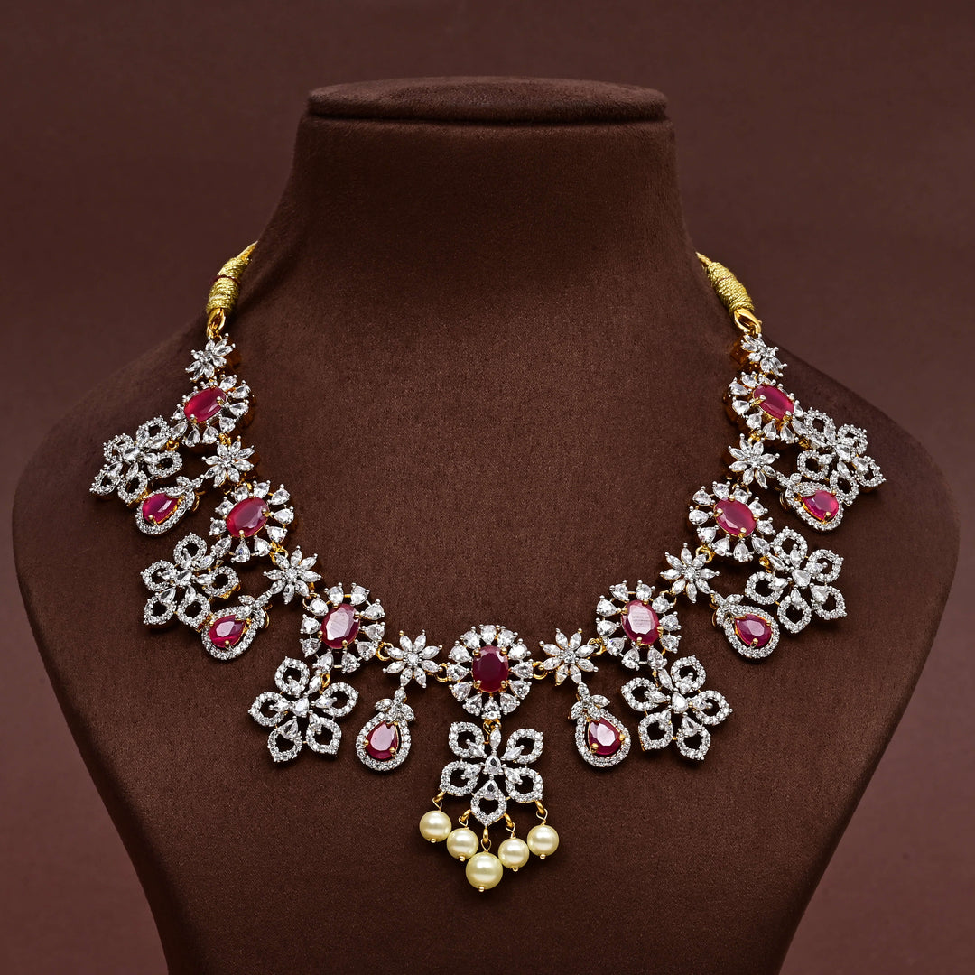 CZ Necklace Set