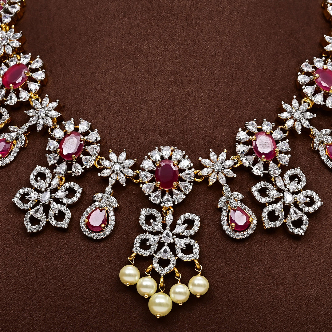 CZ Necklace Set