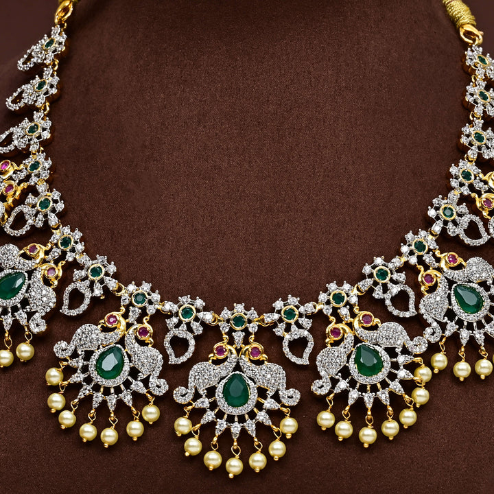 CZ Necklace Set