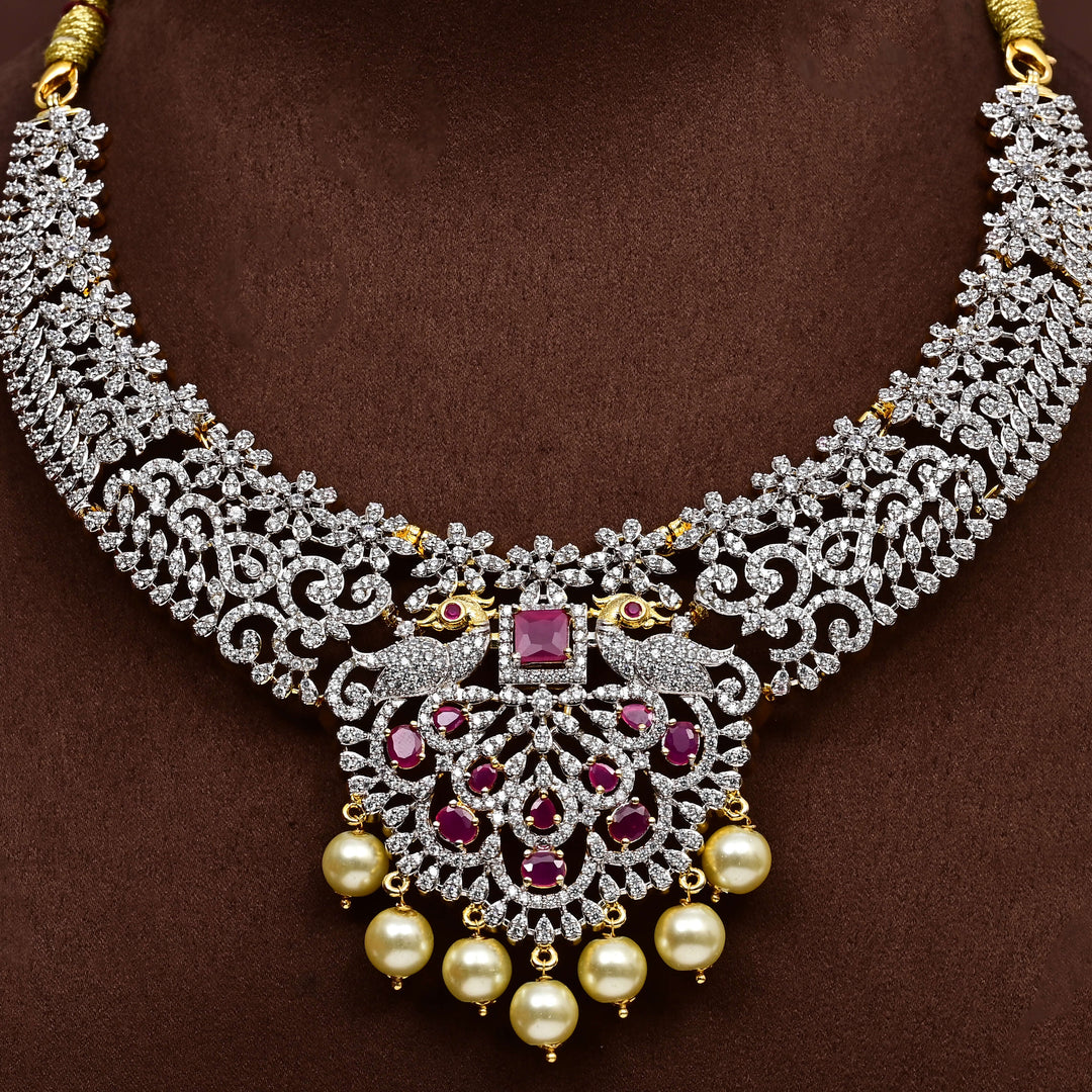 CZ Necklace Set