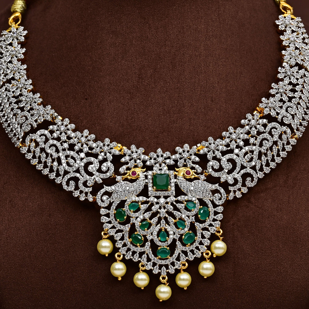 CZ Necklace Set