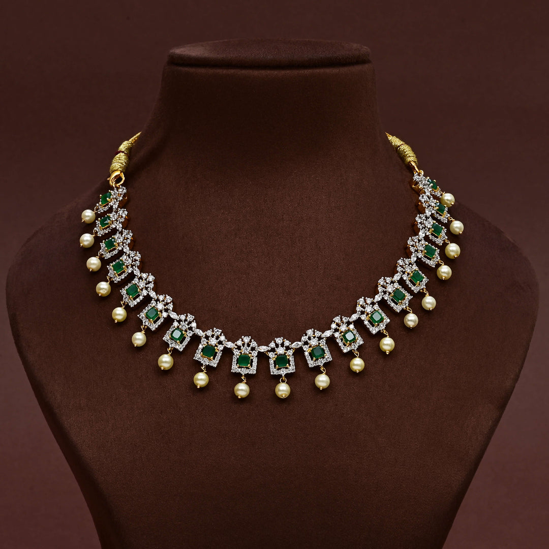 CZ Necklace Set