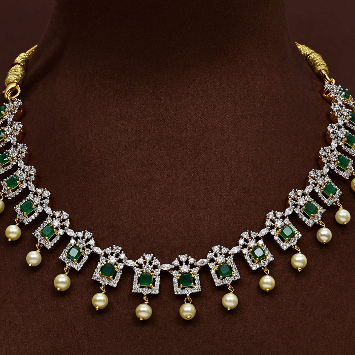 CZ Necklace Set