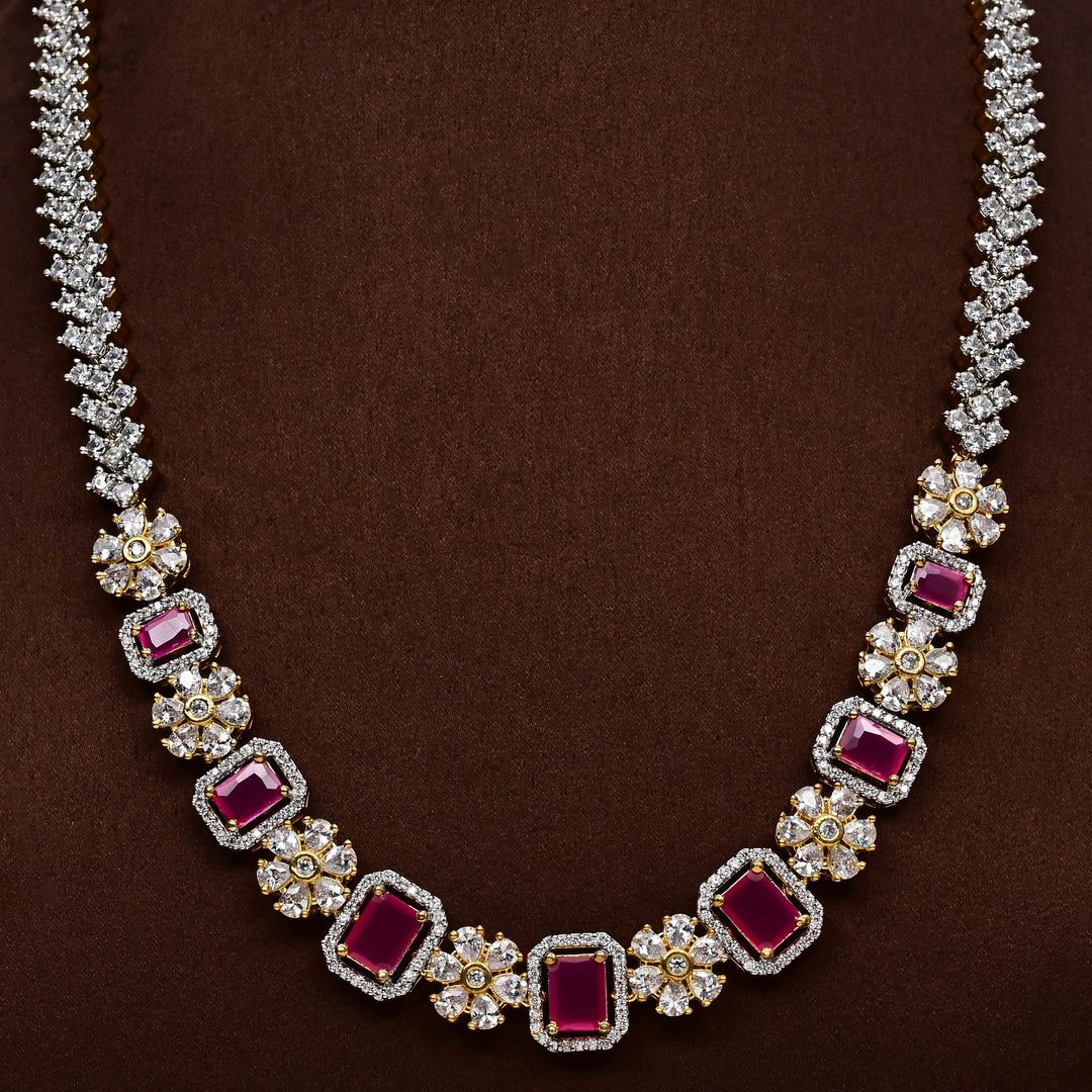 CZ Necklace Set