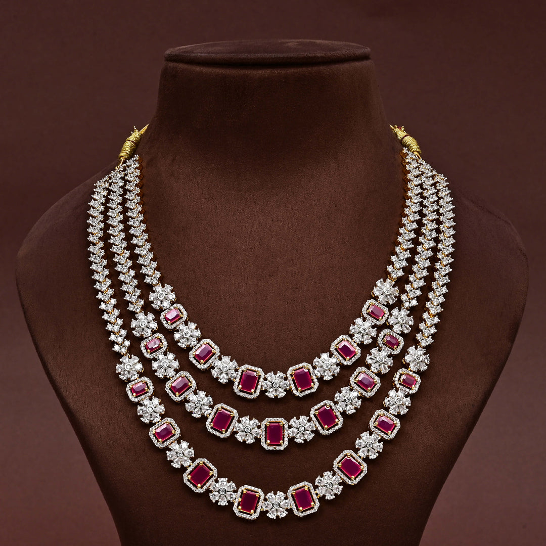 CZ Necklace Set
