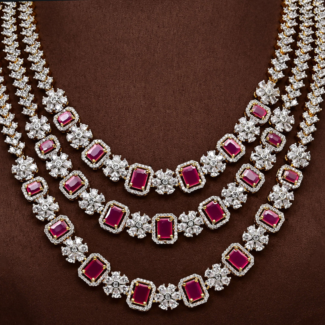 CZ Necklace Set