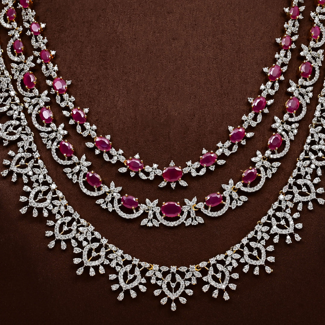 CZ Necklace Set