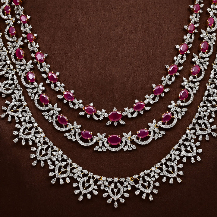 CZ Necklace Set