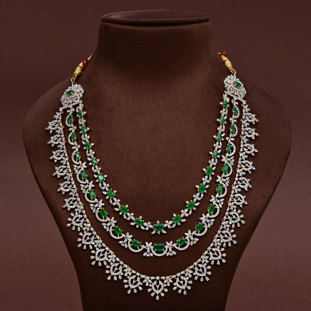 CZ Necklace Set