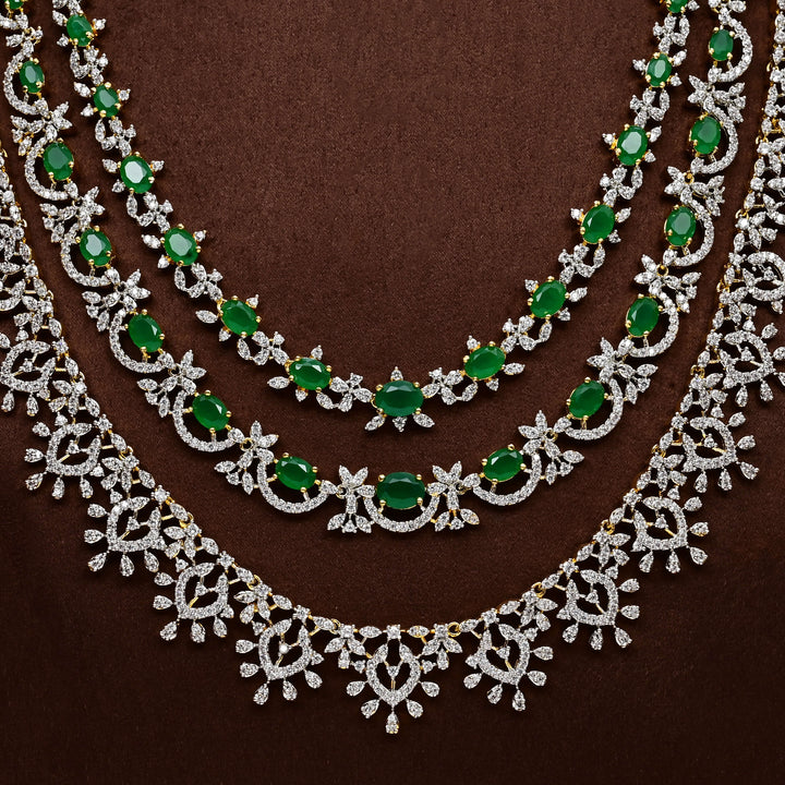 CZ Necklace Set