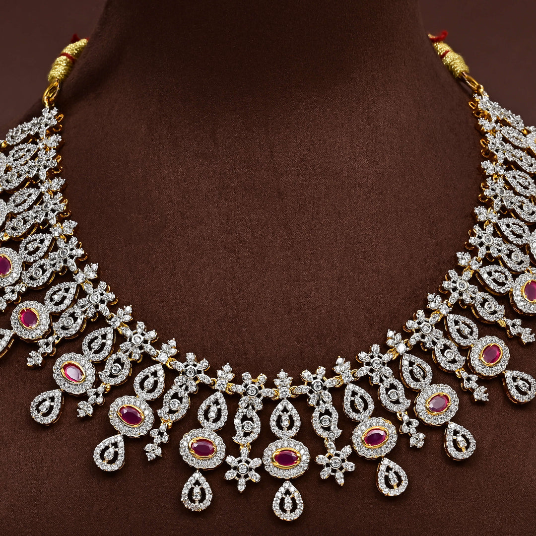 CZ Necklace Set