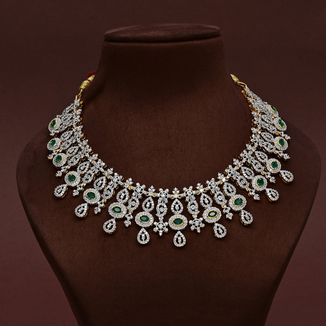 CZ Necklace Set