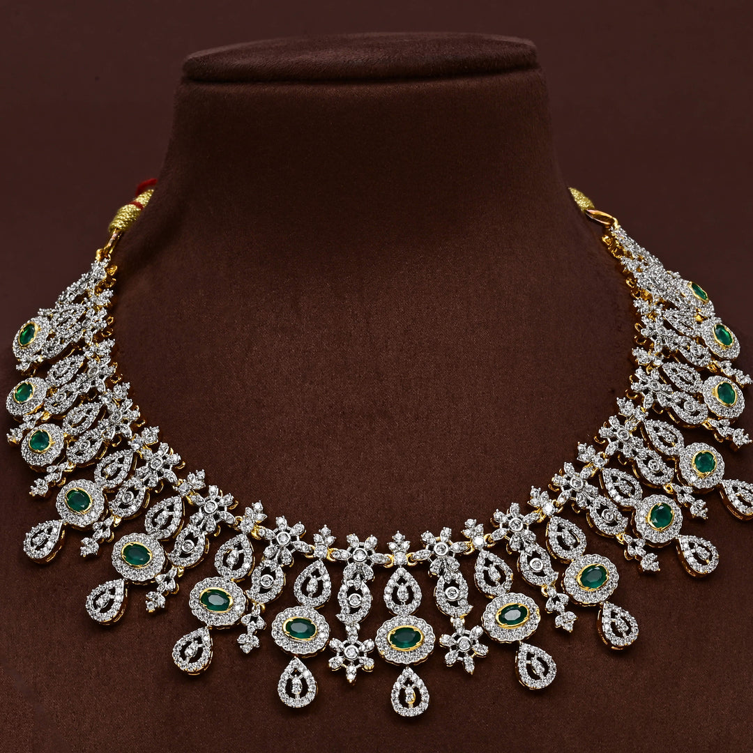 CZ Necklace Set