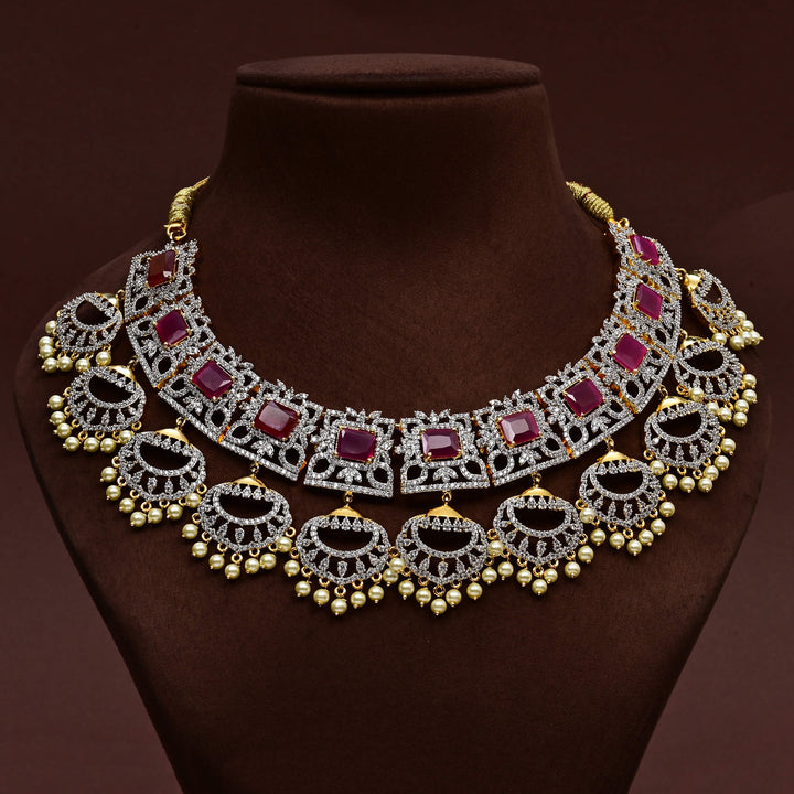 CZ Necklace Set