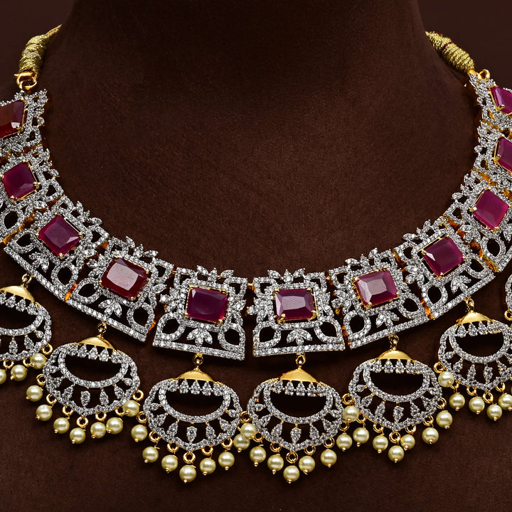 CZ Necklace Set