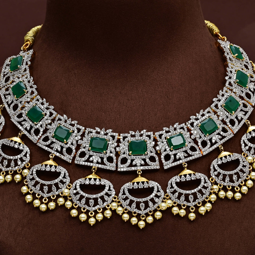CZ Necklace Set