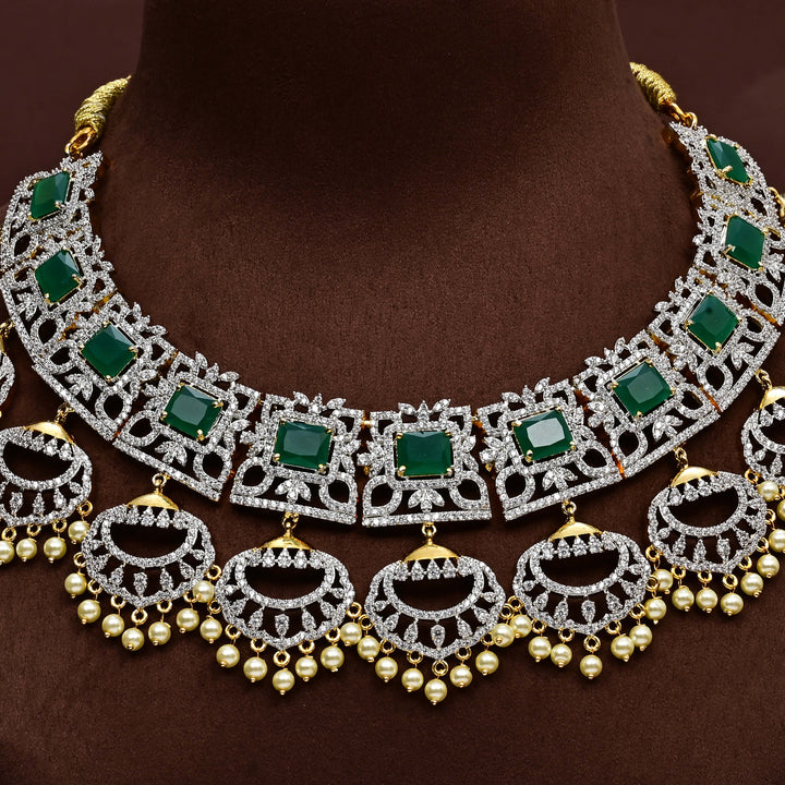 CZ Necklace Set