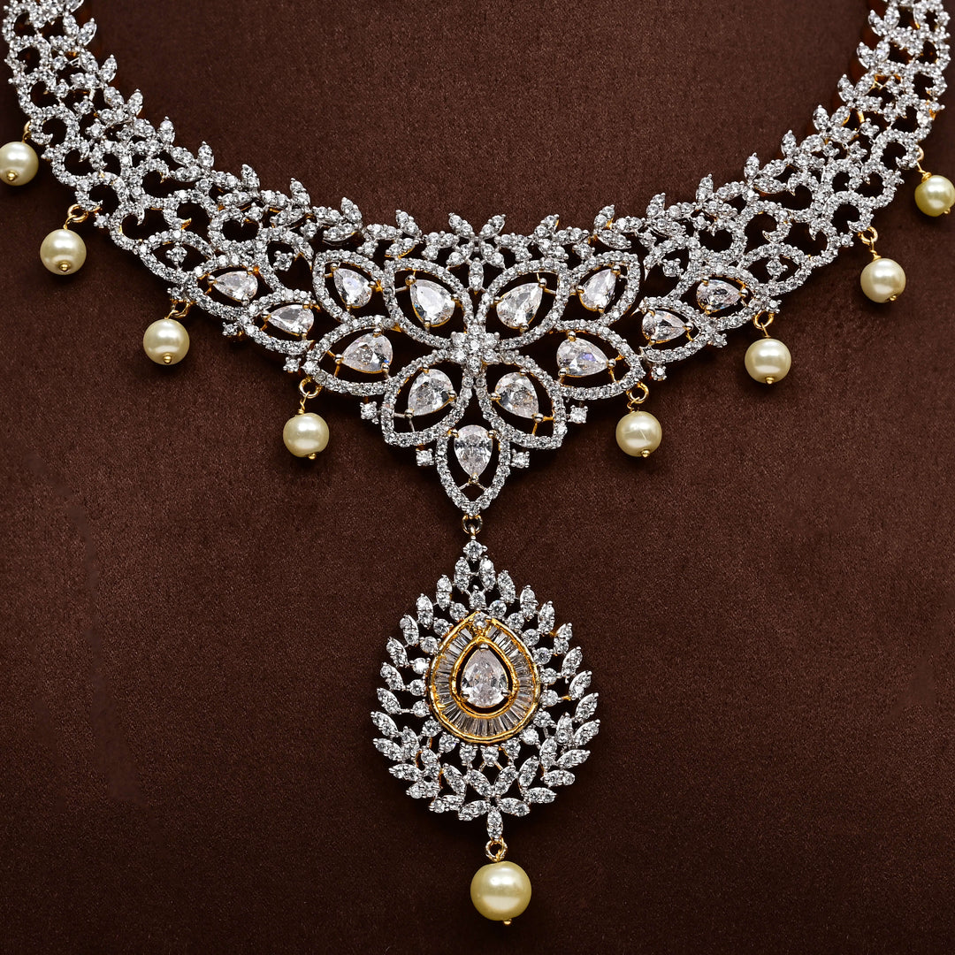 CZ Necklace Set