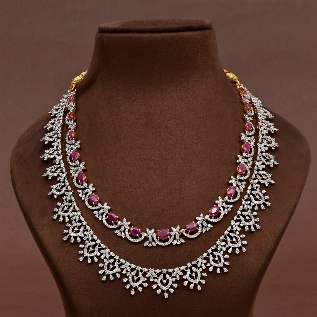 CZ Necklace Set