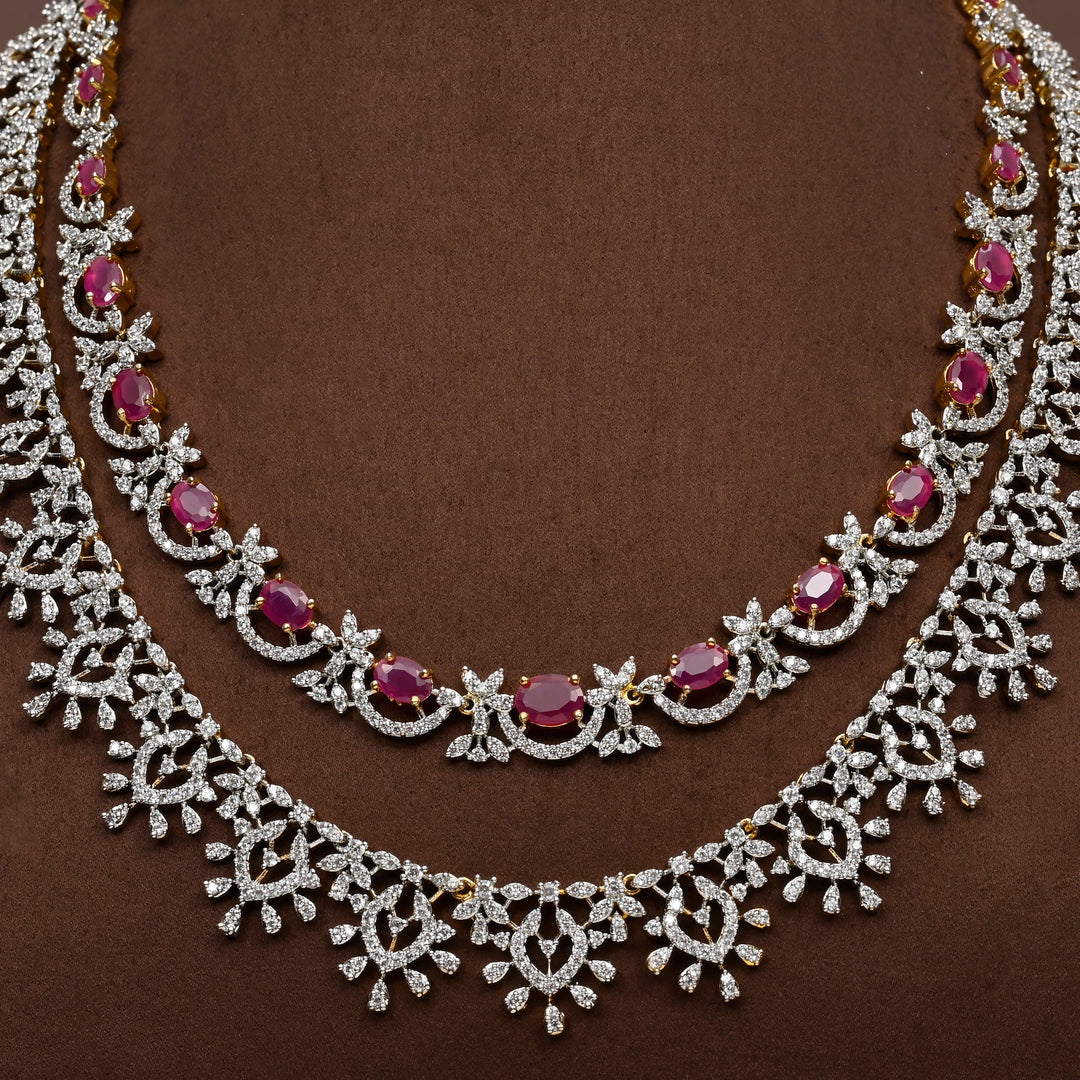 CZ Necklace Set