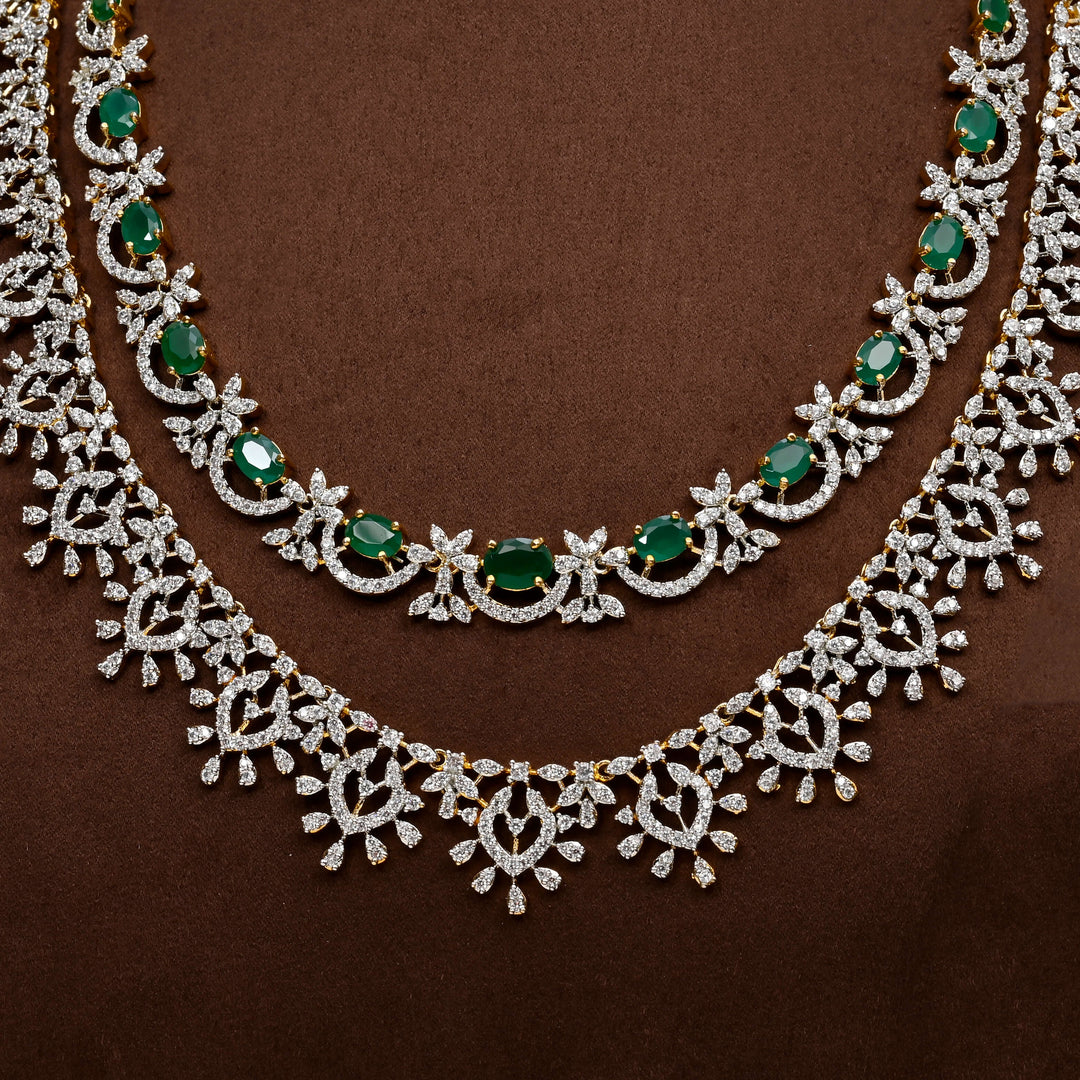 CZ Necklace Set