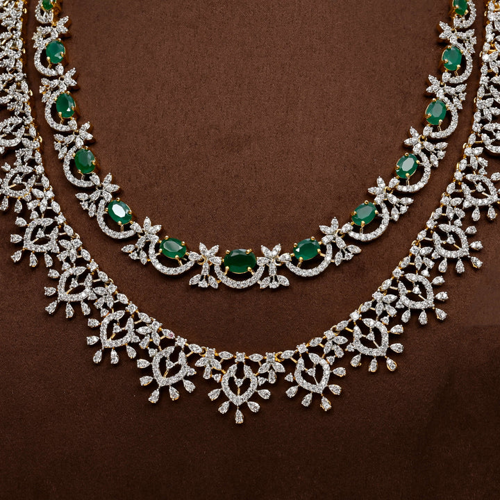 CZ Necklace Set
