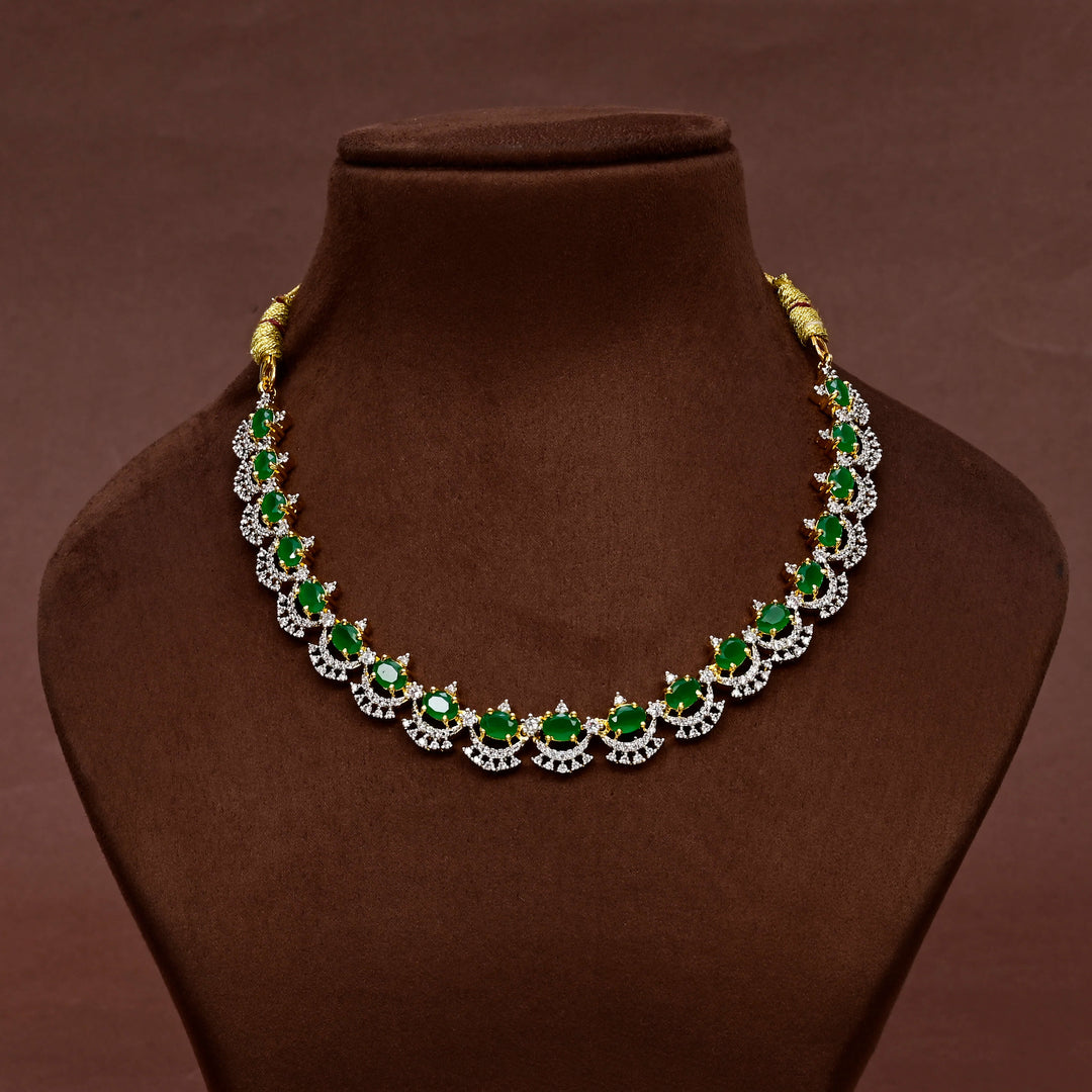 CZ Necklace Set