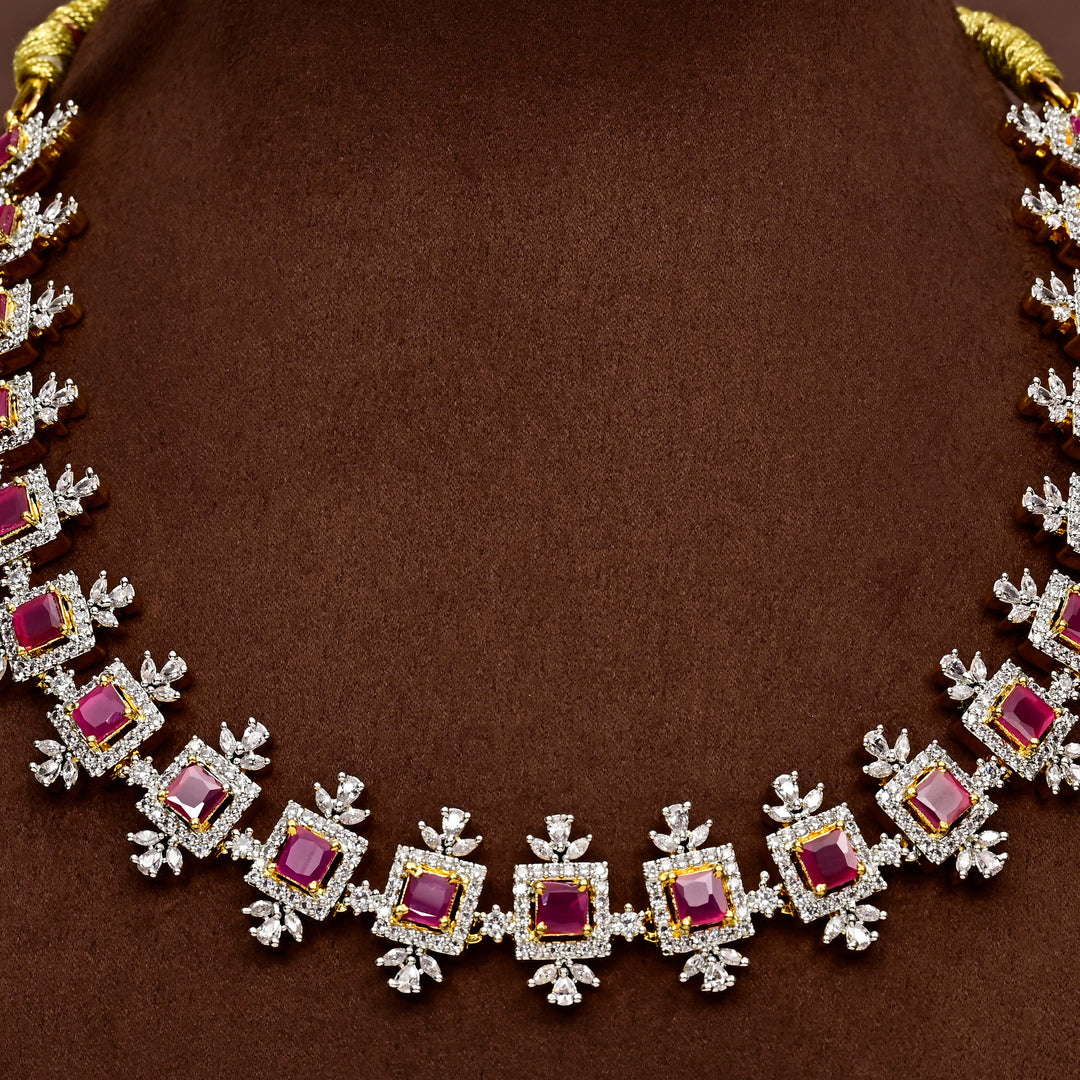 CZ Necklace Set