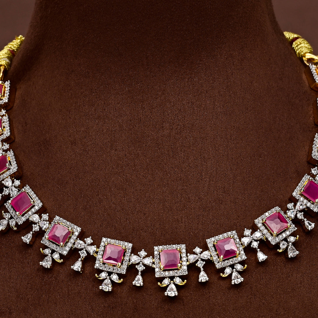 CZ Necklace Set