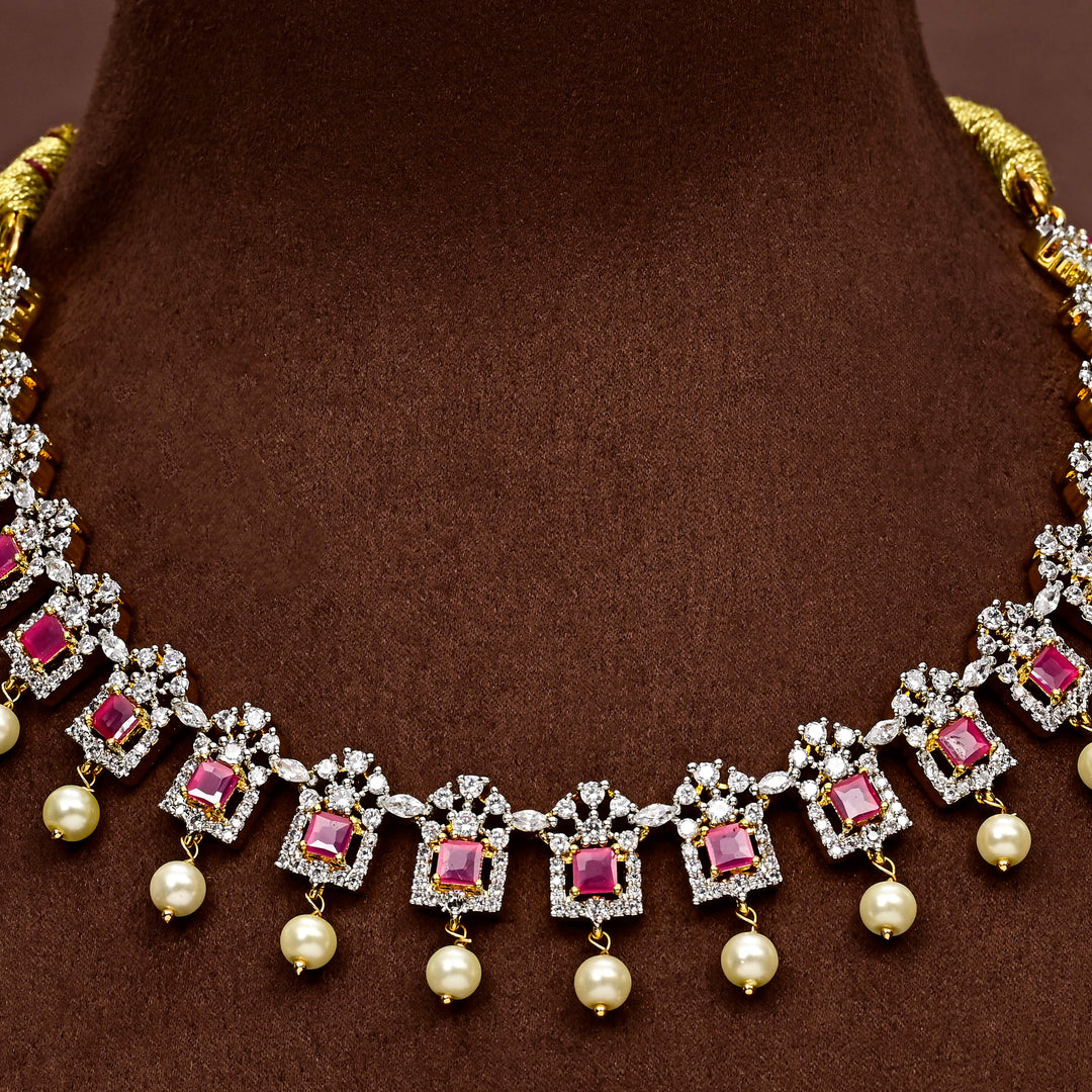 CZ Necklace Set