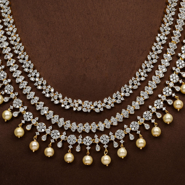 CZ Necklace Set