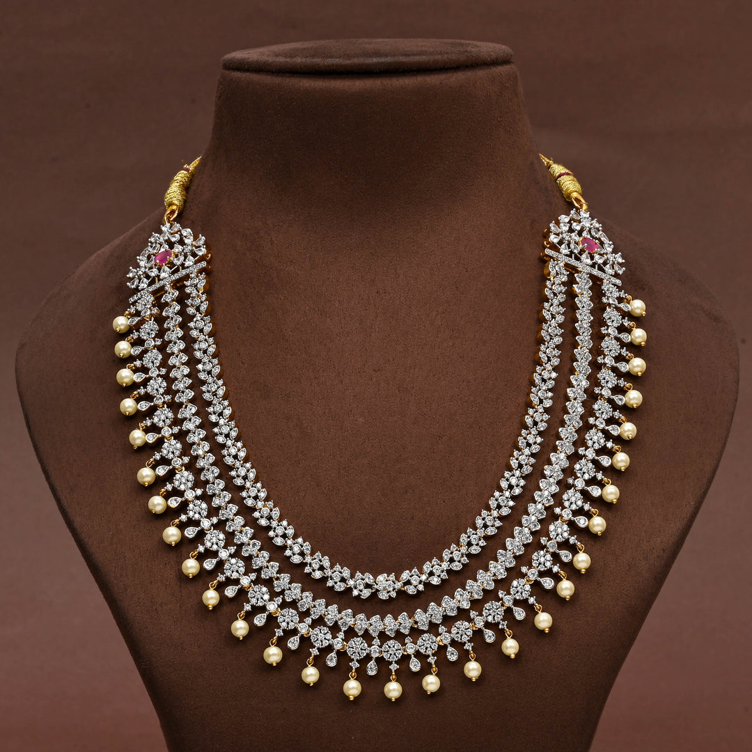 CZ Necklace Set