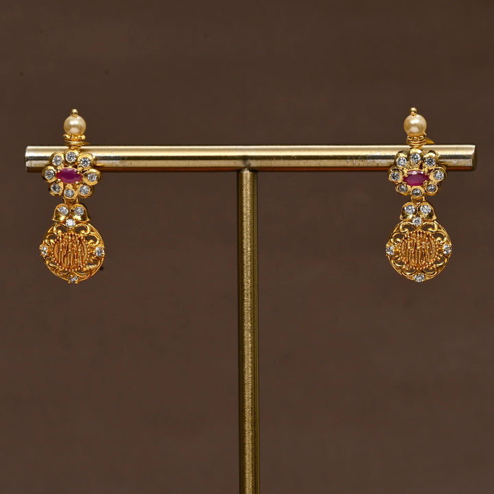 Temple CZ Necklace Set