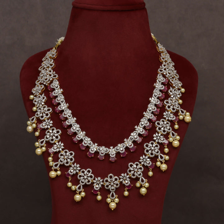 CZ Necklace Set