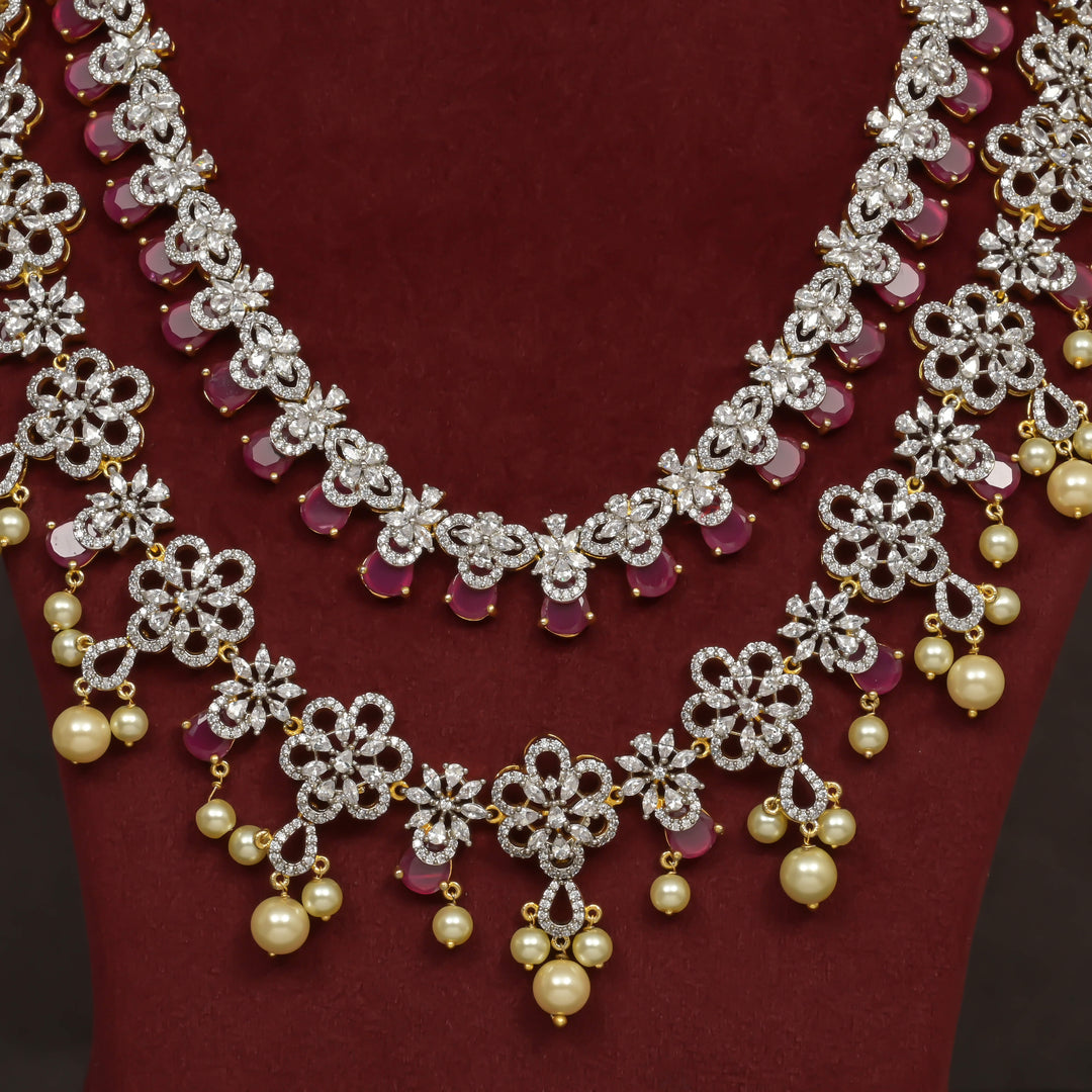 CZ Necklace Set