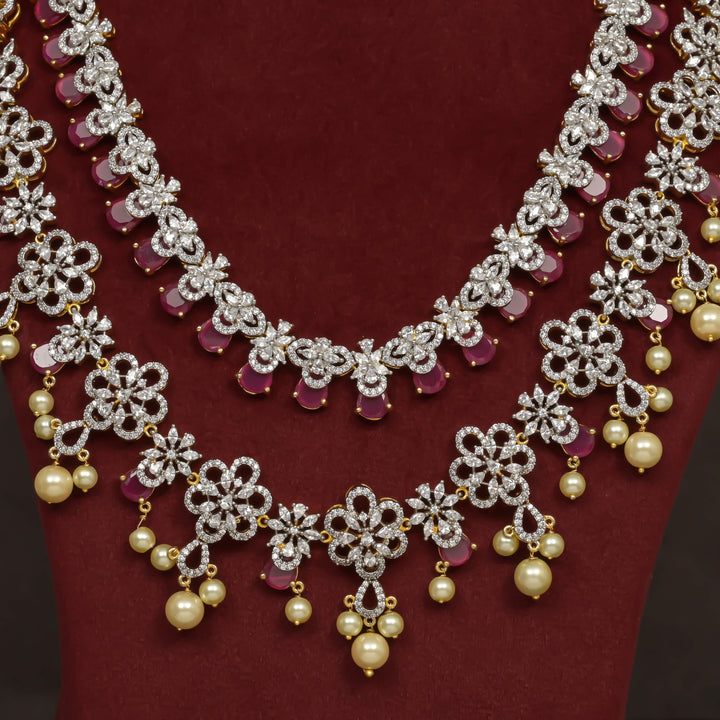 CZ Necklace Set