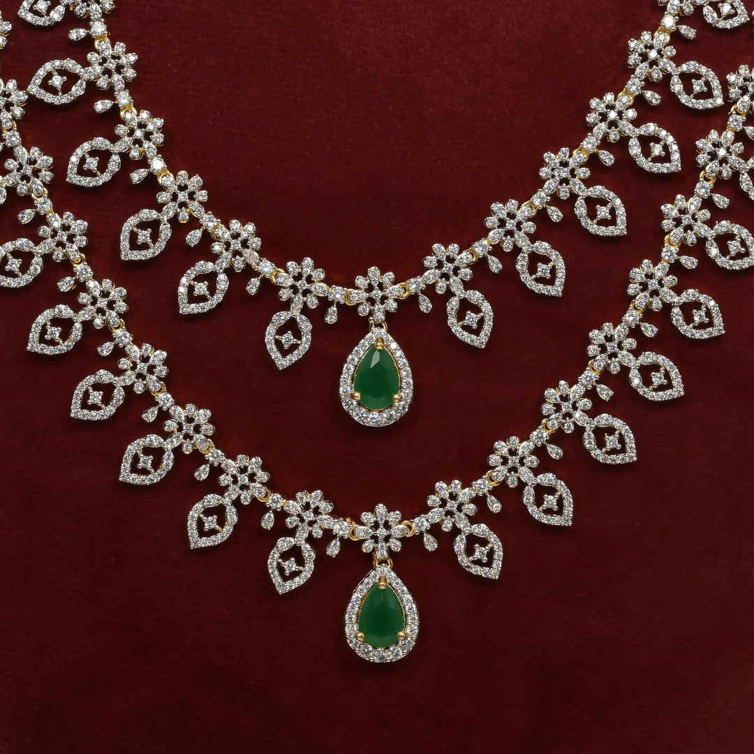 CZ Necklace Set